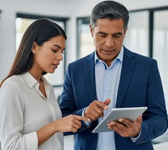 Professional business meeting